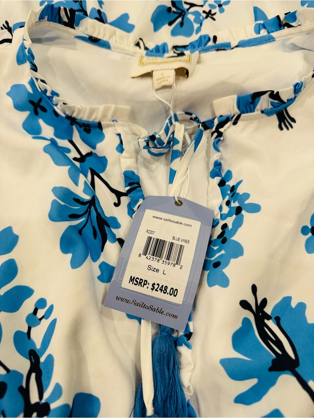 🎉LAST PIECE 🎉SAIL TO SABLE Flutter Sleeve Floral Midi Dress - Picture 4 of 9